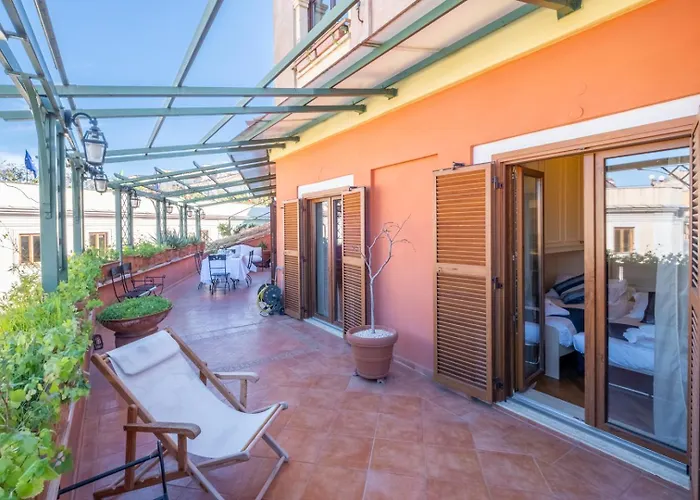 דירה Trevi Terrace Penthouse רומא