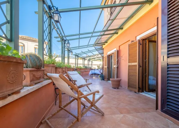 דירה Trevi Terrace Penthouse רומא